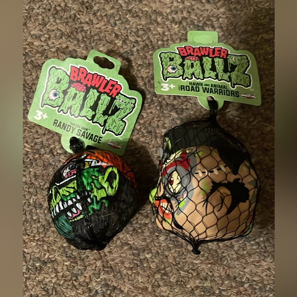 Pro wrestling crate Brawler Balls
